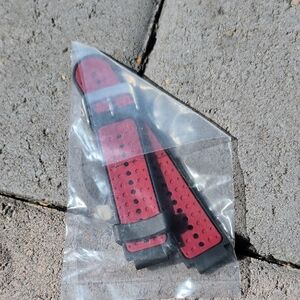 Garmin Forerunner 235 Replacement Watch Band Black/Red NWT